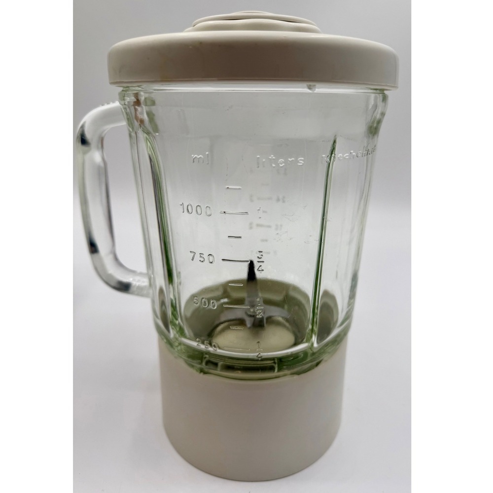 KitchenAid Blender Jar Glass Pitcher with Lid and Base‎ Replacement Part